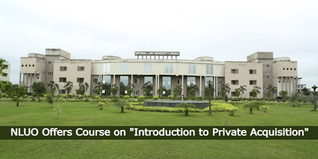 NLU Odisha Offers Single Credit Course on Introduction to Private Acquisition; Details Here